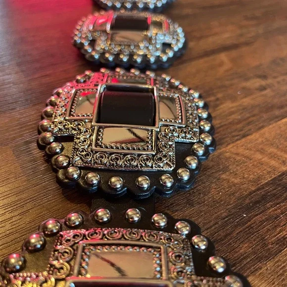 Roper concho Belt - Picture 1 of 12